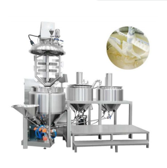 Emulsifier Machine Turning Separation into Smooth Unity