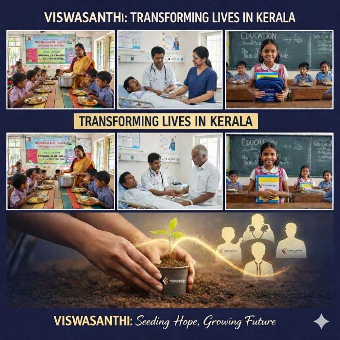 Join Viswasanthi: Transform Lives in Kerala