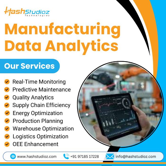Manufacturing Data Analytics for Smarter Operations
