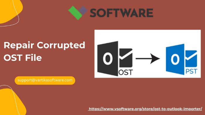 Repair Corrupted OST File Quick Secure Solution by vsoftware