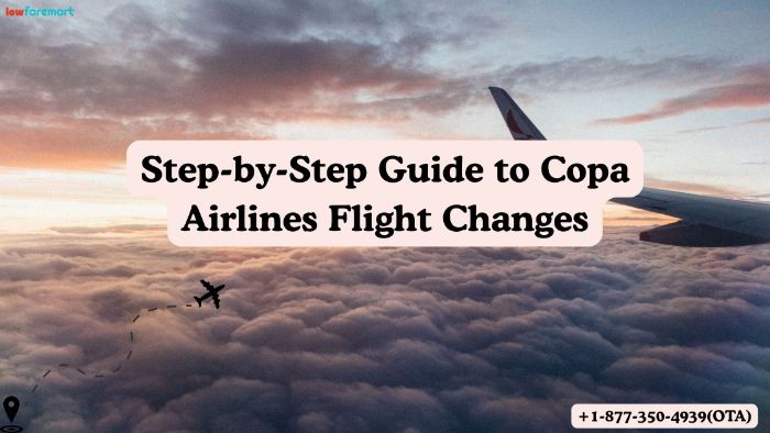 StepbyStep Guide to Copa Airlines Flight Changes