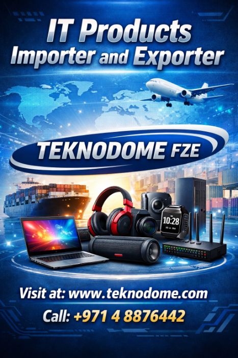 Teknodome Russia Business: A Trusted IT Products Importer and Exporter Powering Global Technology Trade