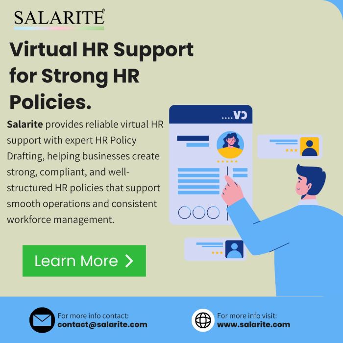 Virtual HR Support for Strong HR Policies.