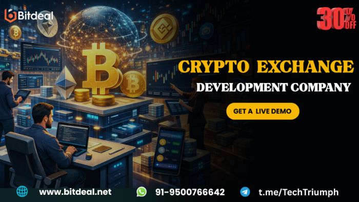 Crypto Exchange Development: Launch a Profitable Trading Platform with Bitdeal