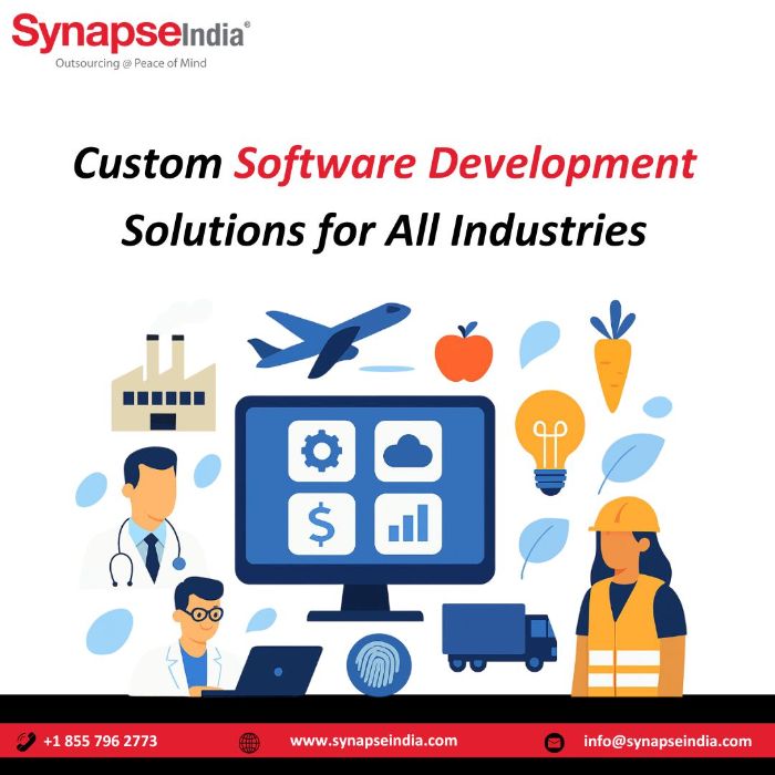 Custom Software Development Solutions for All Industries