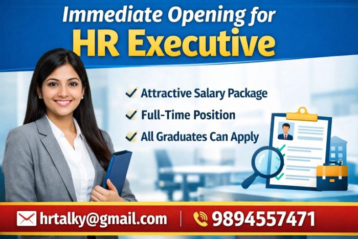 Immediate Opening for HR Executive