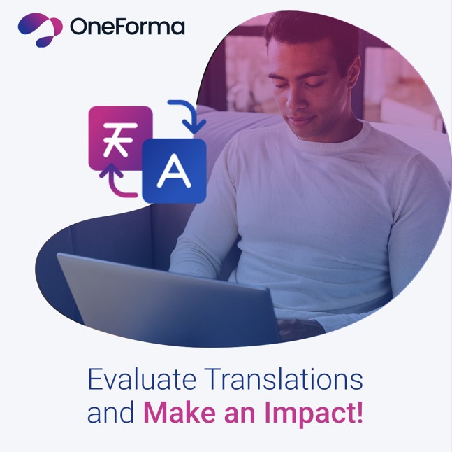 OneForma Translation Rater Project Acceptability