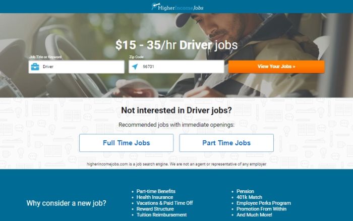 Driver jobs