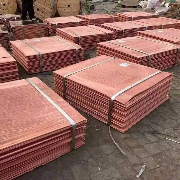 High Quality Electrolytic Copper Cathode 99.99