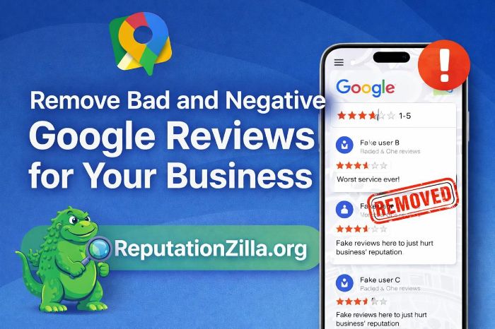 how to remove google negative reviews