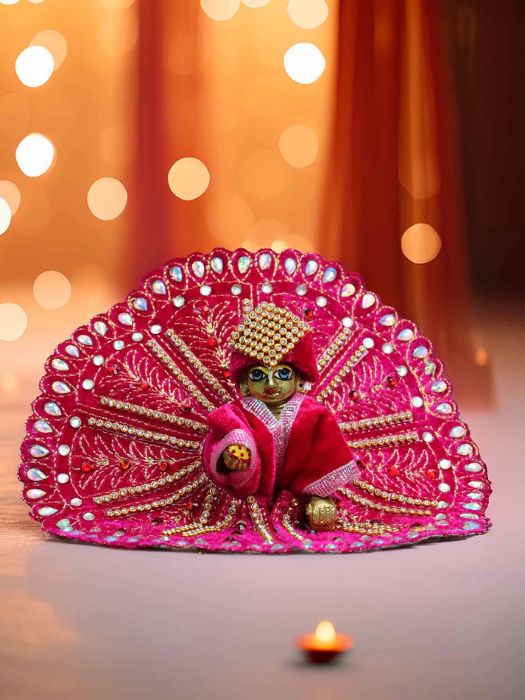 Laddu Gopal Jacket Om Poshak