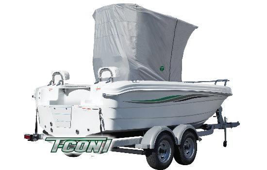 Premium Center Console Cover for TTop Boats