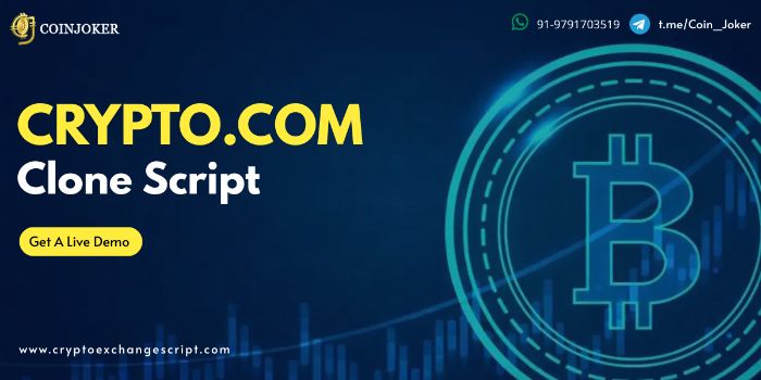 Build a Profitable Crypto Exchange with Crypto.com Clone Script