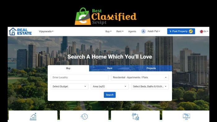 Buy Real Estate PHP Script Fully Customizable Source Code