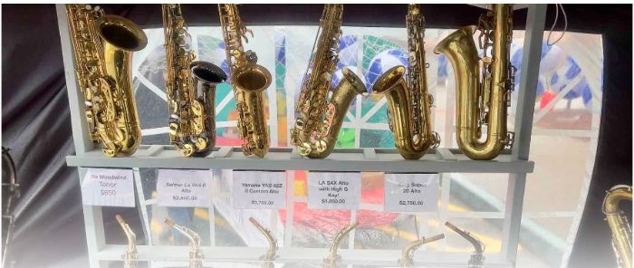 Copper Alto Saxophone for Sale in Newport, Oregon Unique Finish