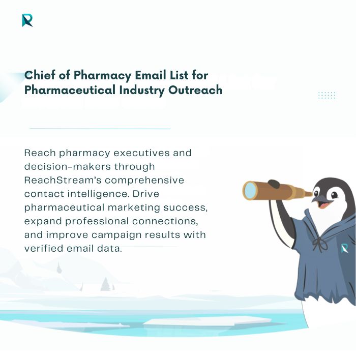 Reach Chief Pharmacy Executives Decision Makers