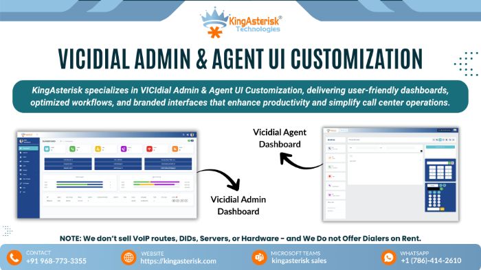 VICIdial Admin Agent UI Customization