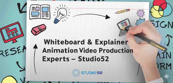 Whiteboard Explainer Animation Video Production Experts Studio52