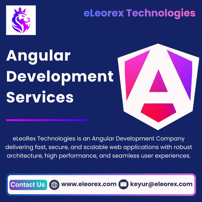 Best Angular Development Company eLeoRex Technologies
