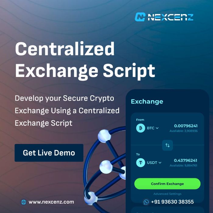 Centralized Exchange Script