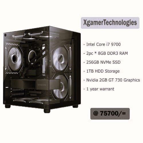 Core i7 custom mid tower desktop Computer PC