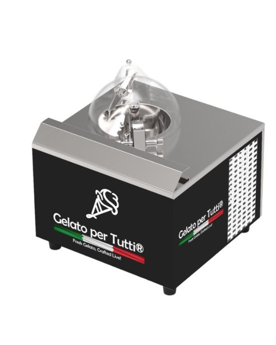GPT V1 Countertop One Cylinder Gelato Machine Compact Power for Fresh Italian Gelato