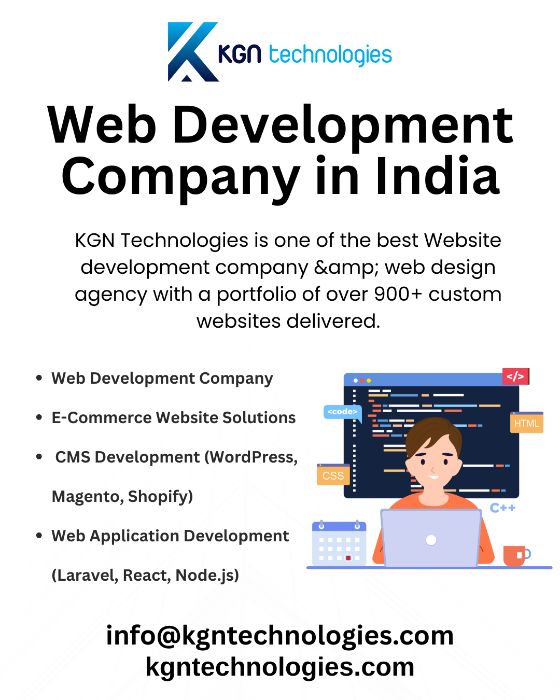 Leading Web Development Company in India Custom Scalable Website