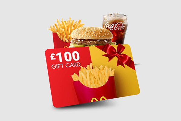 McDonalds Gift card
