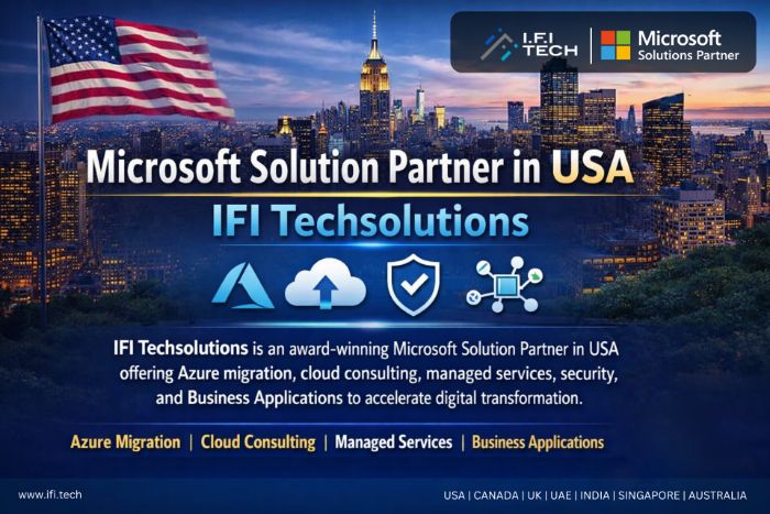 Microsoft Solutions Partner in USA IFI Techsolutions