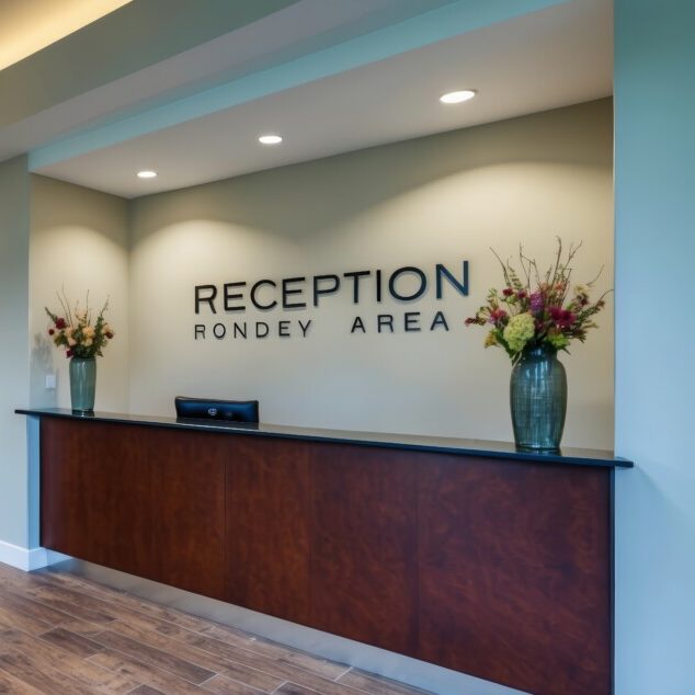 Custom Lobby Logo Signs for Professional Business Interiors