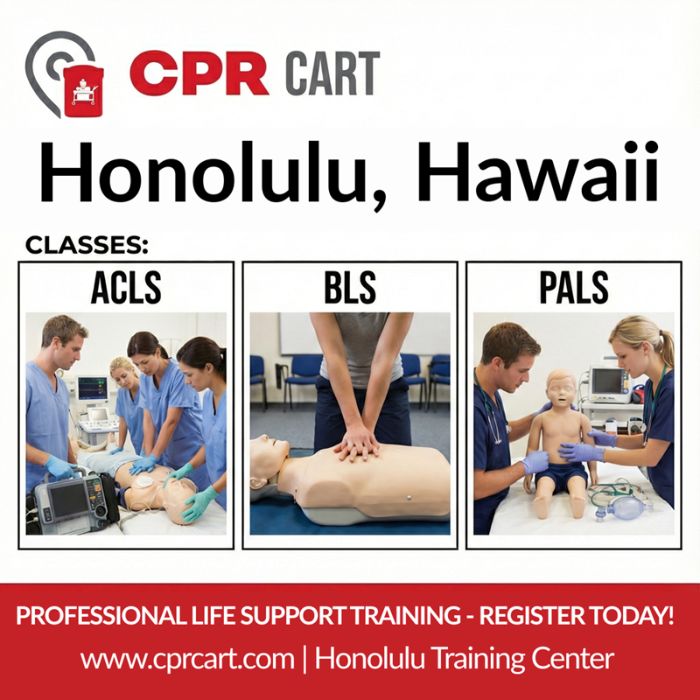 Flexible CPR Certification Classes in Honolulu