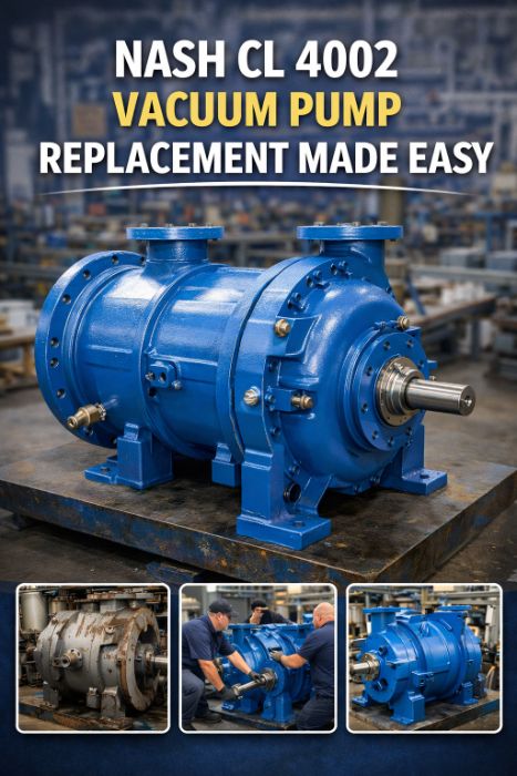 Nash CL 4002 vacuum pump Replacement Made Easy