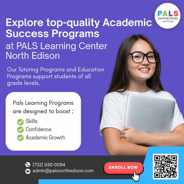 PALS Learning Programs Academic Success Edison, NJ