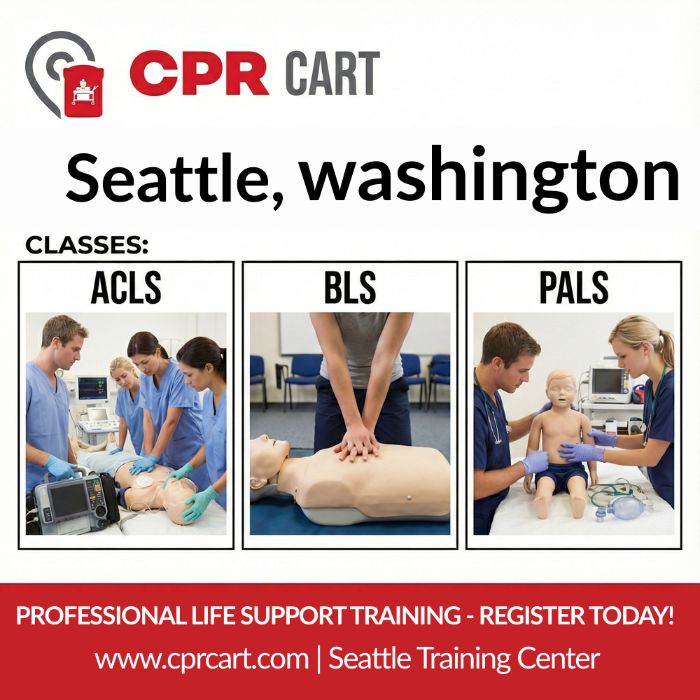 Quick ACLS, BLS PALS Certification Courses in Seattle