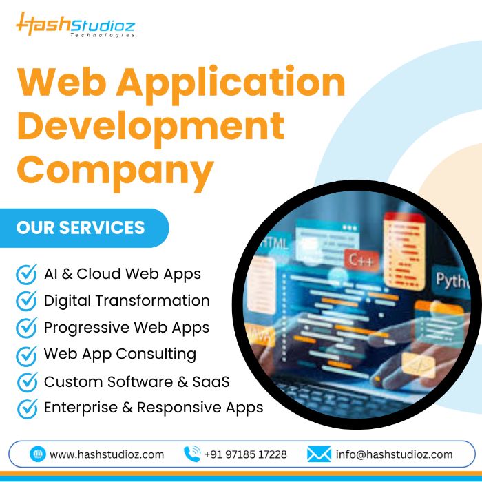 Reliable Web Application Development Company for Enterprises
