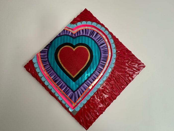 Diamond Heart Art
