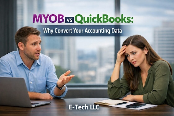 MYOB vs QuickBooks: Why Convert Your Accounting Data