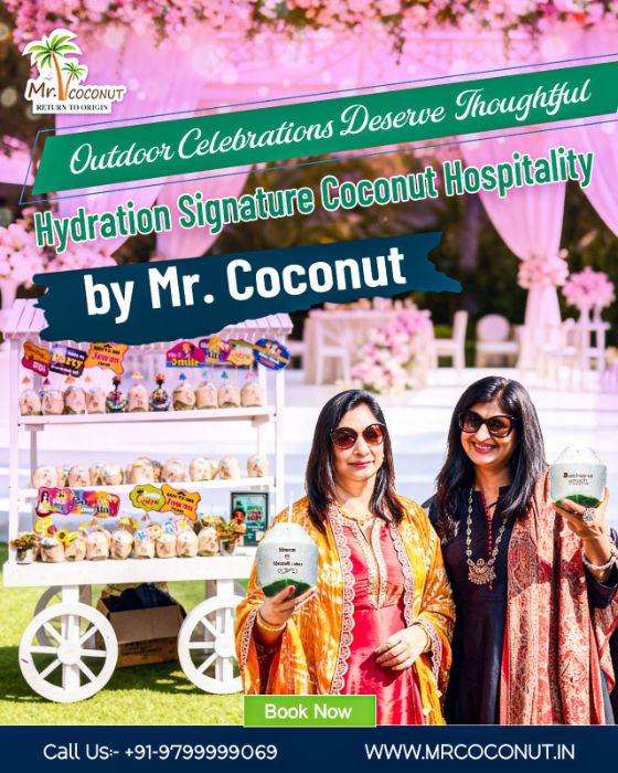 Personalized Coconuts for Destination Celebrations