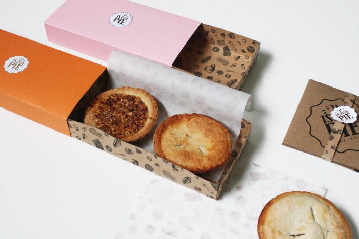 Pie Box with Die Cut