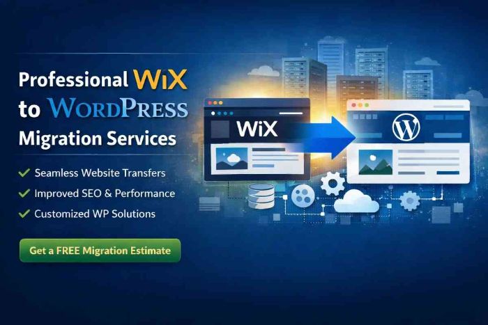 Professional Wix to WordPress Migration Services Wilmslow
