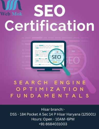 Search engine optimization course in Hisar with expert Training