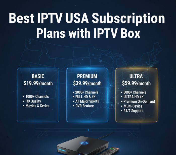 Affordable IPTV Subscription Plans USA