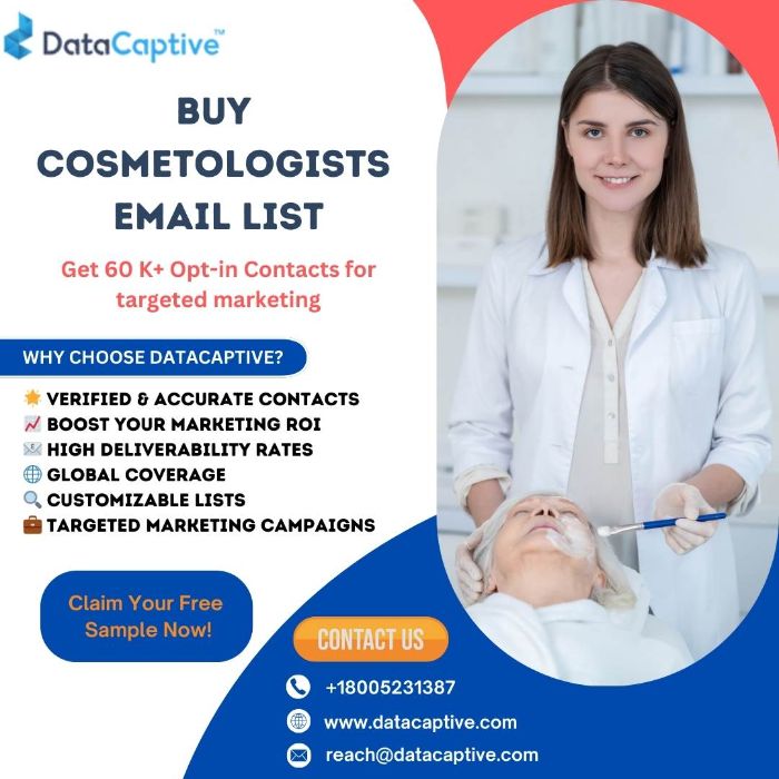 Buy 100 Verified Cosmetologists Email List USA
