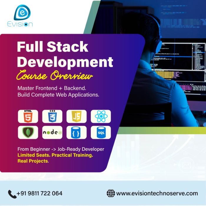 Full Stack Development Course Overview Master Frontend and Backend