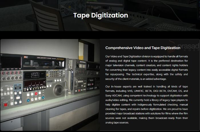 How Long Does the Tape Digitization Process Take?