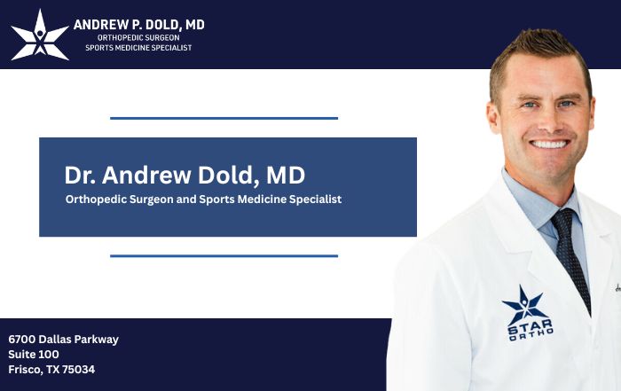Orthopedic Surgeon Frisco TX Dr. Andrew Dold Sports Medicine