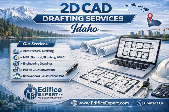 2D Drafting Services for Architecture Engineering Idaho
