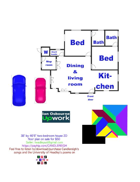 2D floor plans on sale