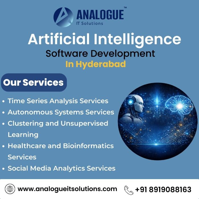 artificial intelligence software development in hyderabad