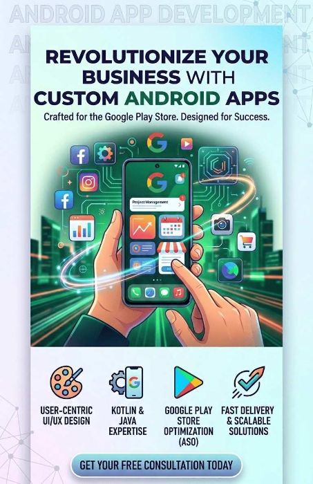 Custom Android App Development Services
